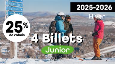 Image for: 4 BILLETS 7.5 HRS - Junior